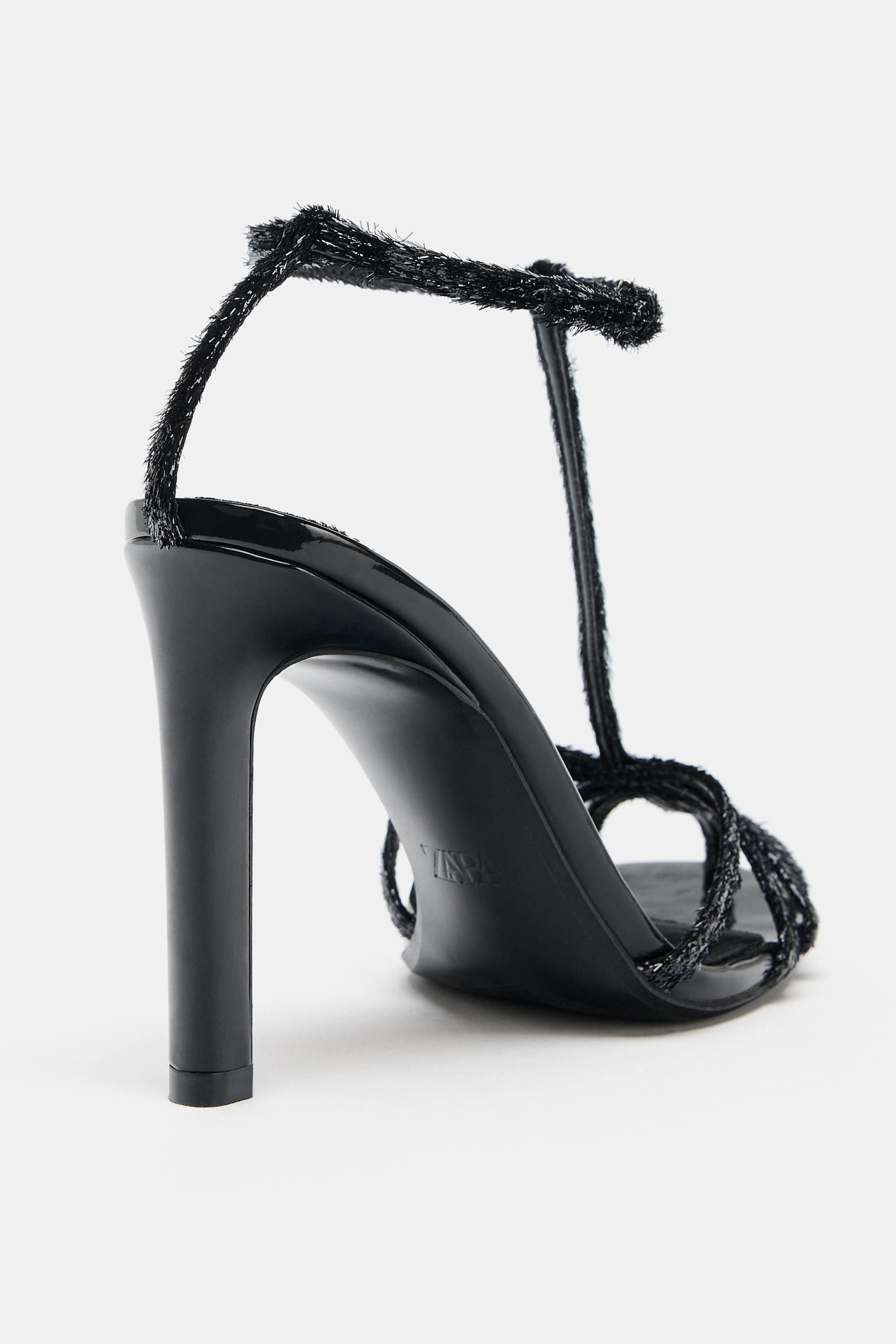 SANDALES À TALONS STYLE PLAGE